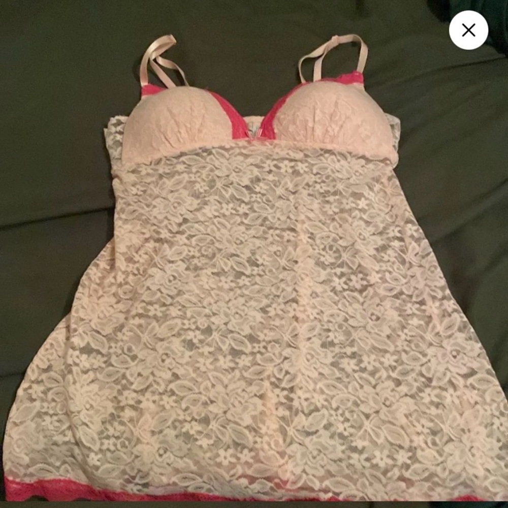 Baby Pink Slip Top